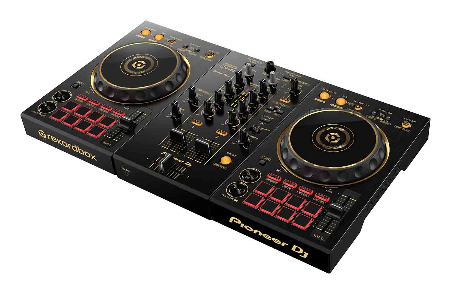 B-Stock: Pioneer DJ DDJ-400-N, Lightweight and Portable Design DJ Controller - Hollywood DJ