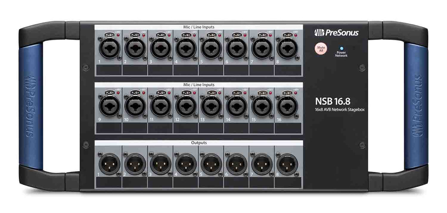 PreSonus NSB 16.8, 16x8 AVB-Networked Stage Box - Hollywood DJ