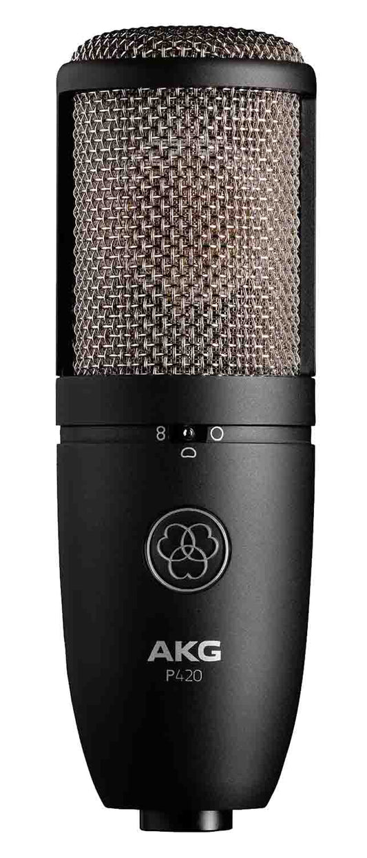 AKG P420 Large-Diaphragm Multipattern Condenser Microphone - Hollywood DJ