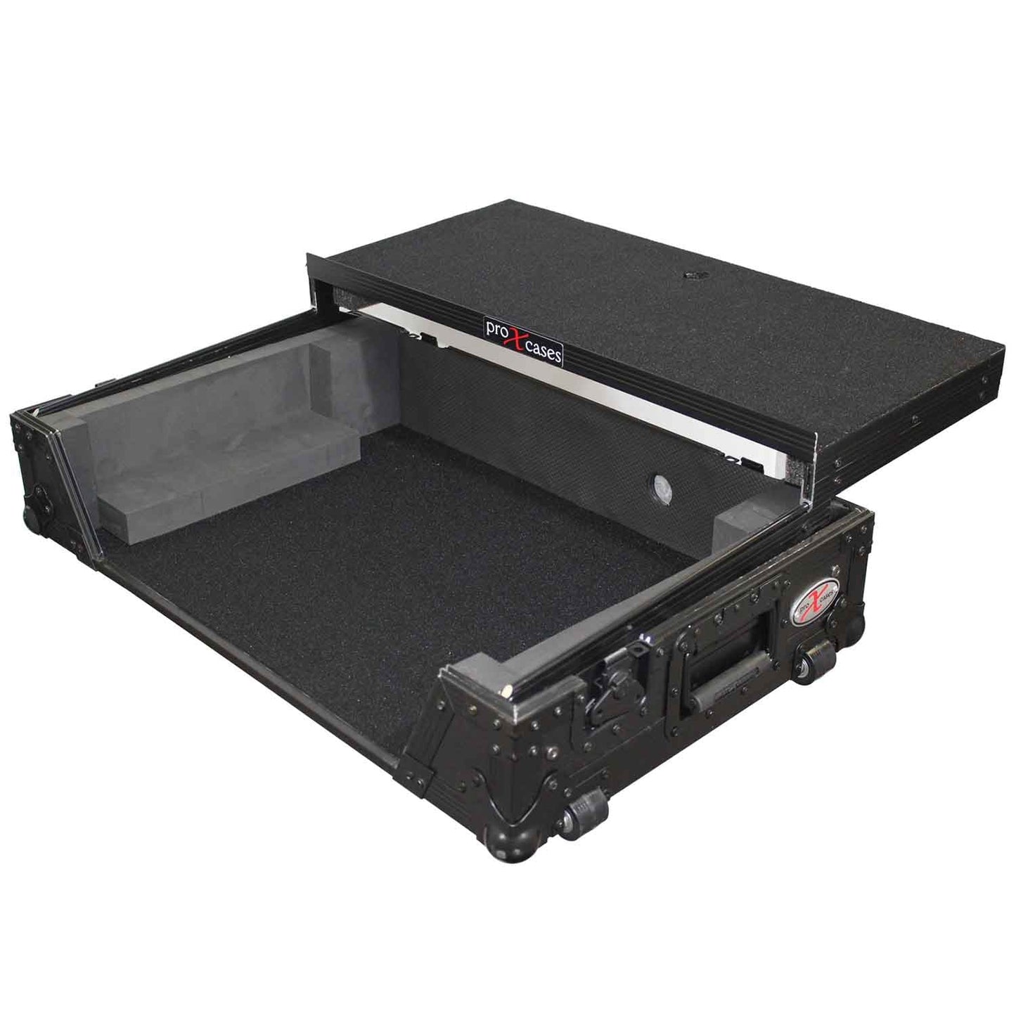 ProX XS-XDJR1WLTBL, DJ Flight Case for Pioneer XDJ-R1 Digital Controller - Black - Hollywood DJ