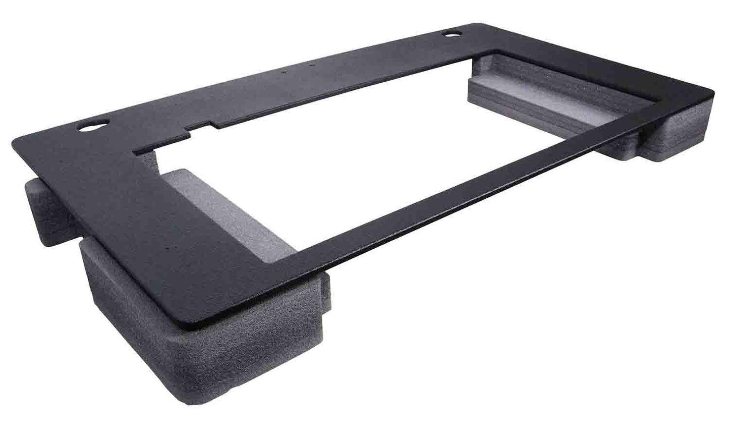 PROX XZF-DJ XDJRX3 BL PLATE Replacement Face Top Plate for Pioneer XDJ-RX3 Control Tower DJ Booth - Black - Hollywood DJ