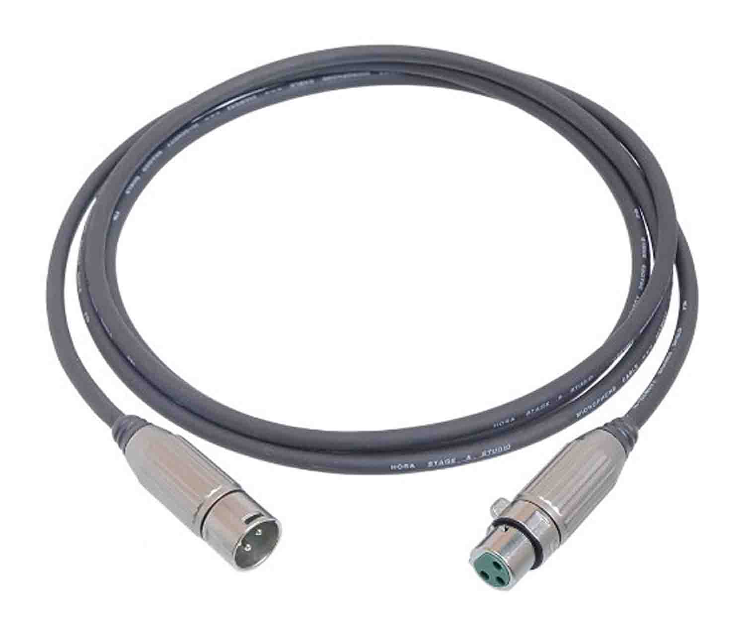 Hosa MSC-025 Microphone Cable Switchcraft XLR3F to XLR3M - 25 Feet - Hollywood DJ