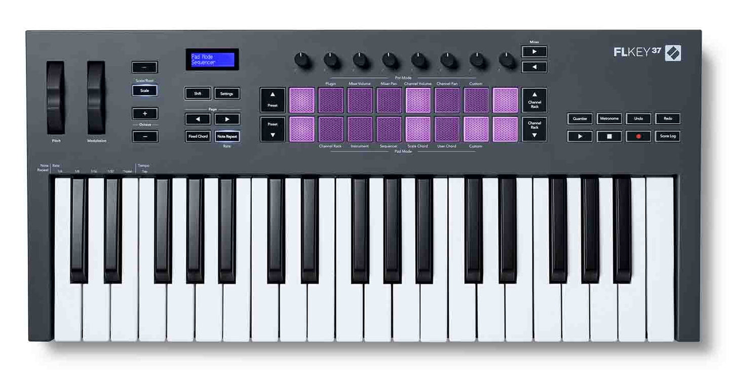 Novation FLkey 37 MIDI Keyboard for FL Studio - Hollywood DJ