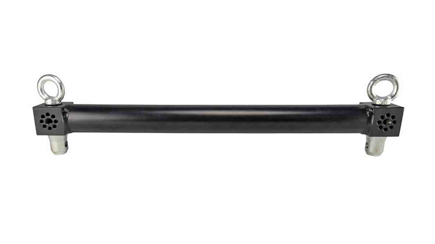 ProX XT-GRTOP24 BLK, 24"W Module Top Bar for XT-GRU Rapid Grid Modular System - Black - Hollywood DJ