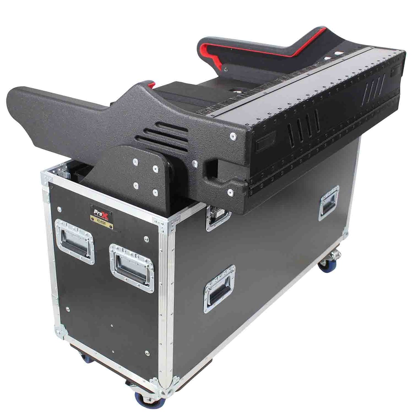 ProX XZF-MIDHD Flip-Ready Easy Retracting DJ Case for Midas Heritage-D Console - Hollywood DJ