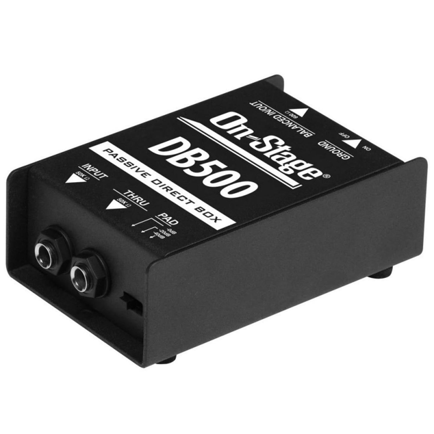 On-Stage Audio DB500 Passive DI Box - Hollywood DJ