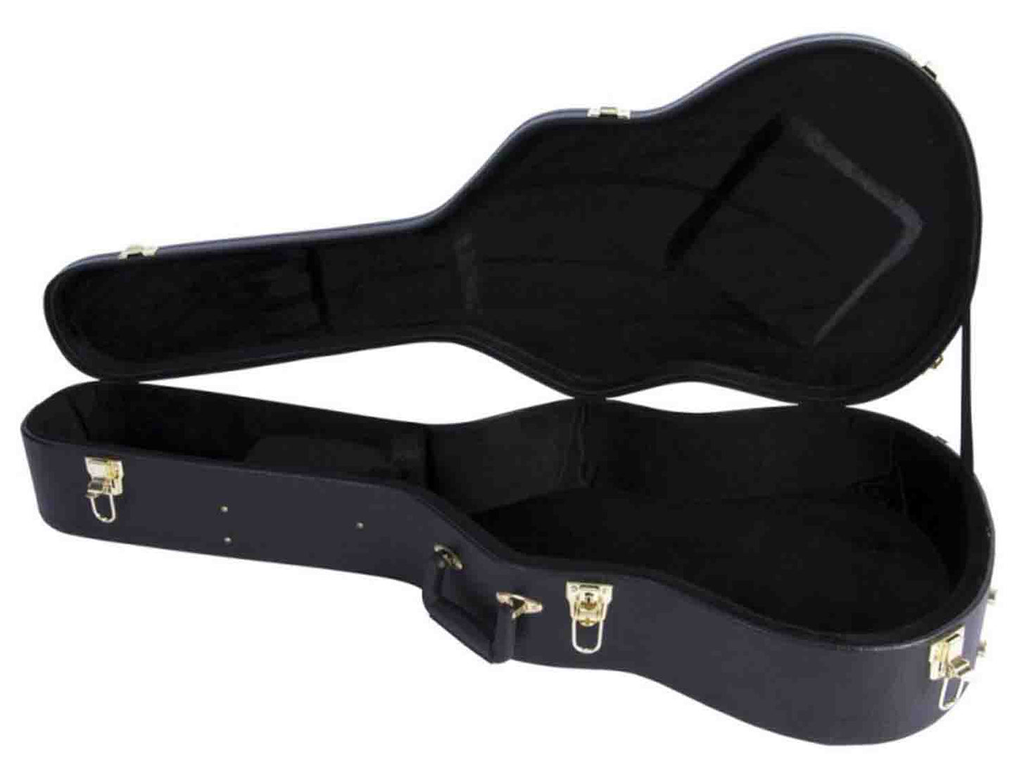 OnStage GCC5000B Hard shell Molded Classical Guitar Case - Hollywood DJ