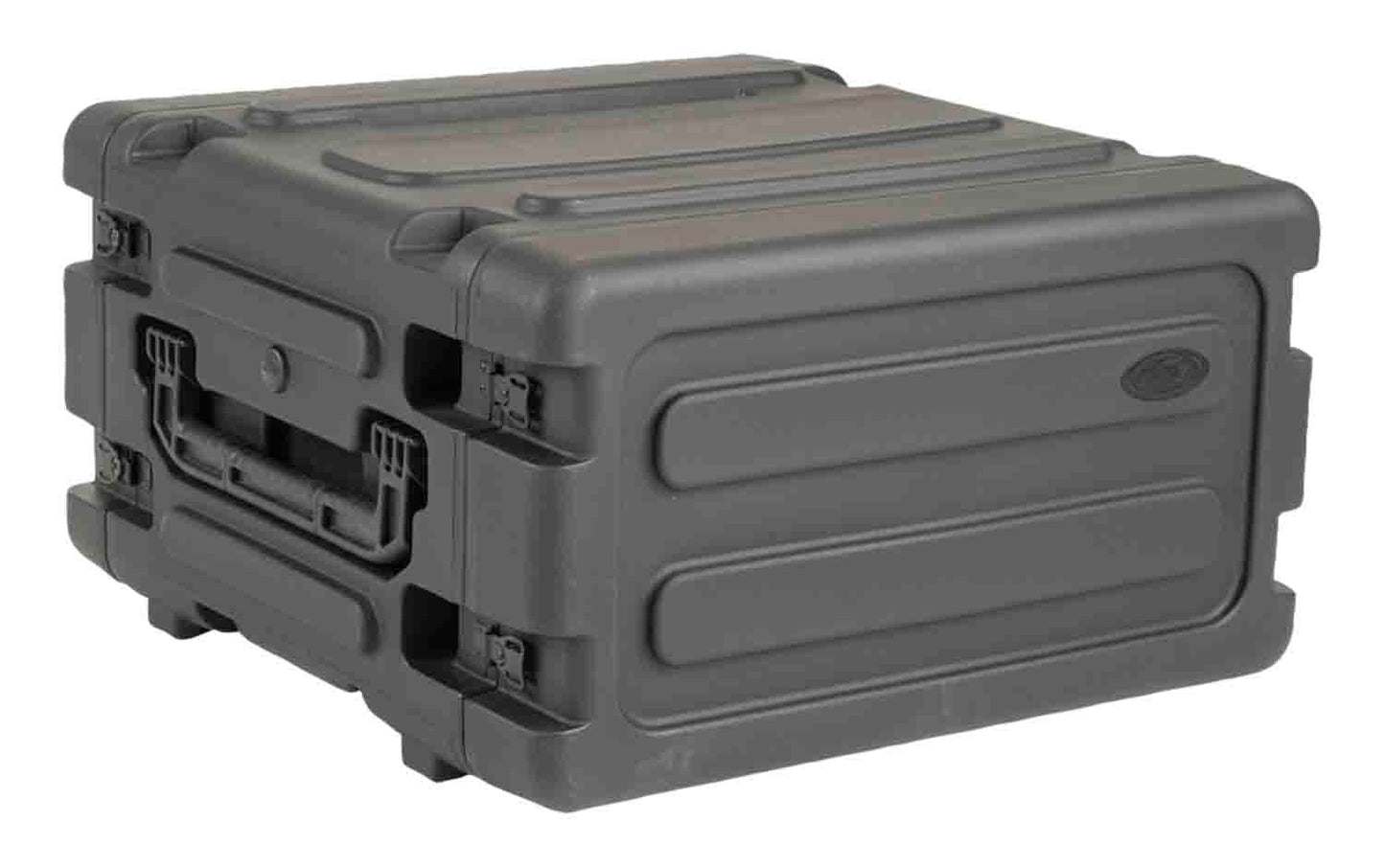 SKB Cases 3SKB-R04U20W 4U 20-Inch Deep rSeries Rolling Shock Rack Case - Hollywood DJ