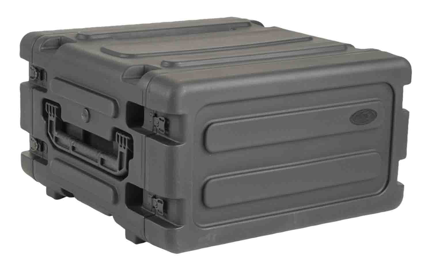 SKB Cases 3SKB-R04U20W 4U 20-Inch Deep rSeries Rolling Shock Rack Case - Hollywood DJ