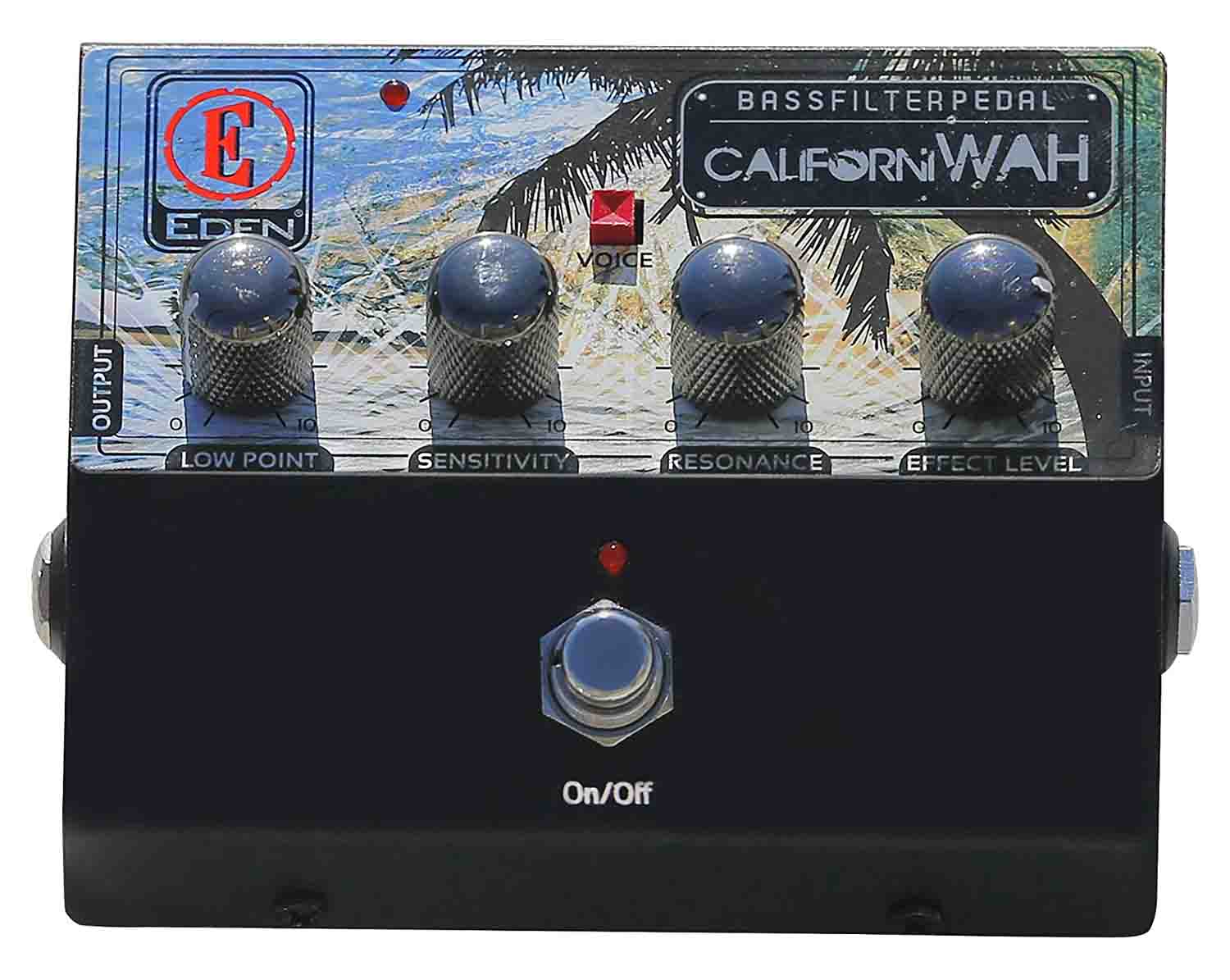 Eden CaliforniWAH Professional Bass Guitar Filter Pedal Stomp Box CaliWAH - Hollywood DJ