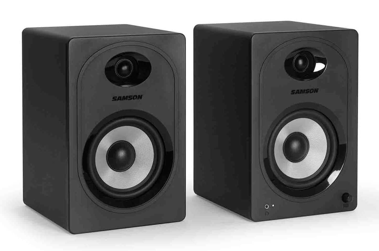 Samson MediaOne M50BT Powered 5-Inch 2-Way Studio Monitors with Bluetooth