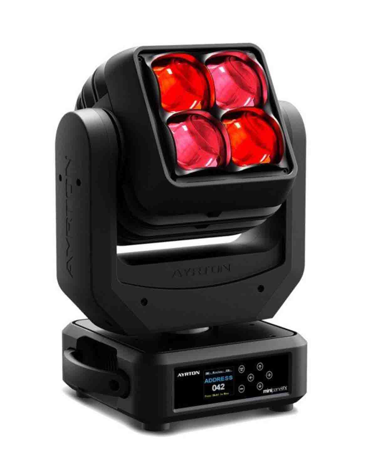 AYRTON AY015450 Mini Panel-FX - 220W RGBW LED Moving Head Beam/Wash - 3.6 to 53 Degree Zoom - Hollywood DJ
