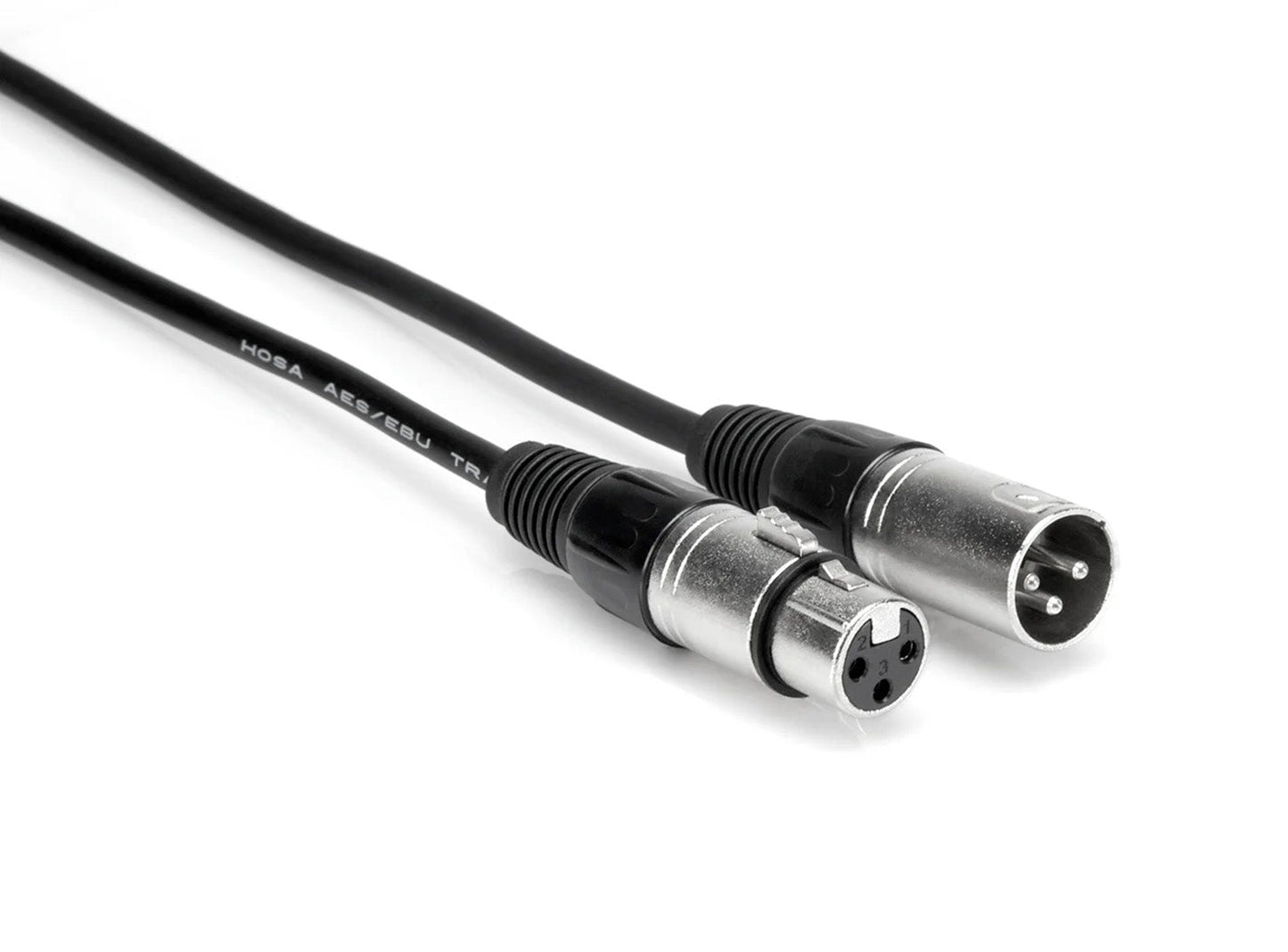 Hosa DMX512 3-Pin XLR Male to 3-Pin XLR Female Cable - Hollywood DJ