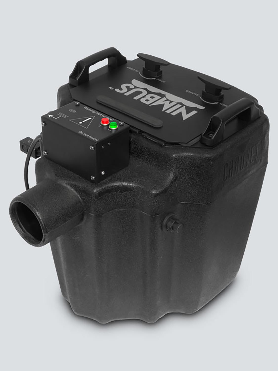 Chauvet DJ Lighting Package with Nimbus Professional Dry Ice Machine and 3-Pin XLR Male to Female Cable - Hollywood DJ