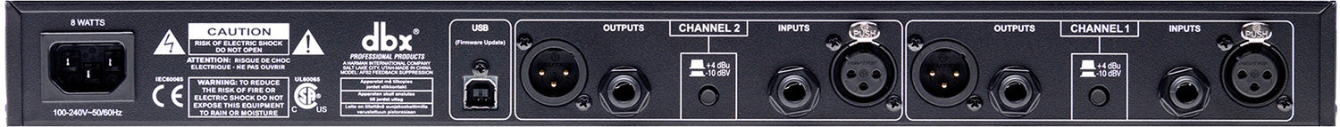 DBX AFS2 Advanced Feedback Suppression Processor - Hollywood DJ