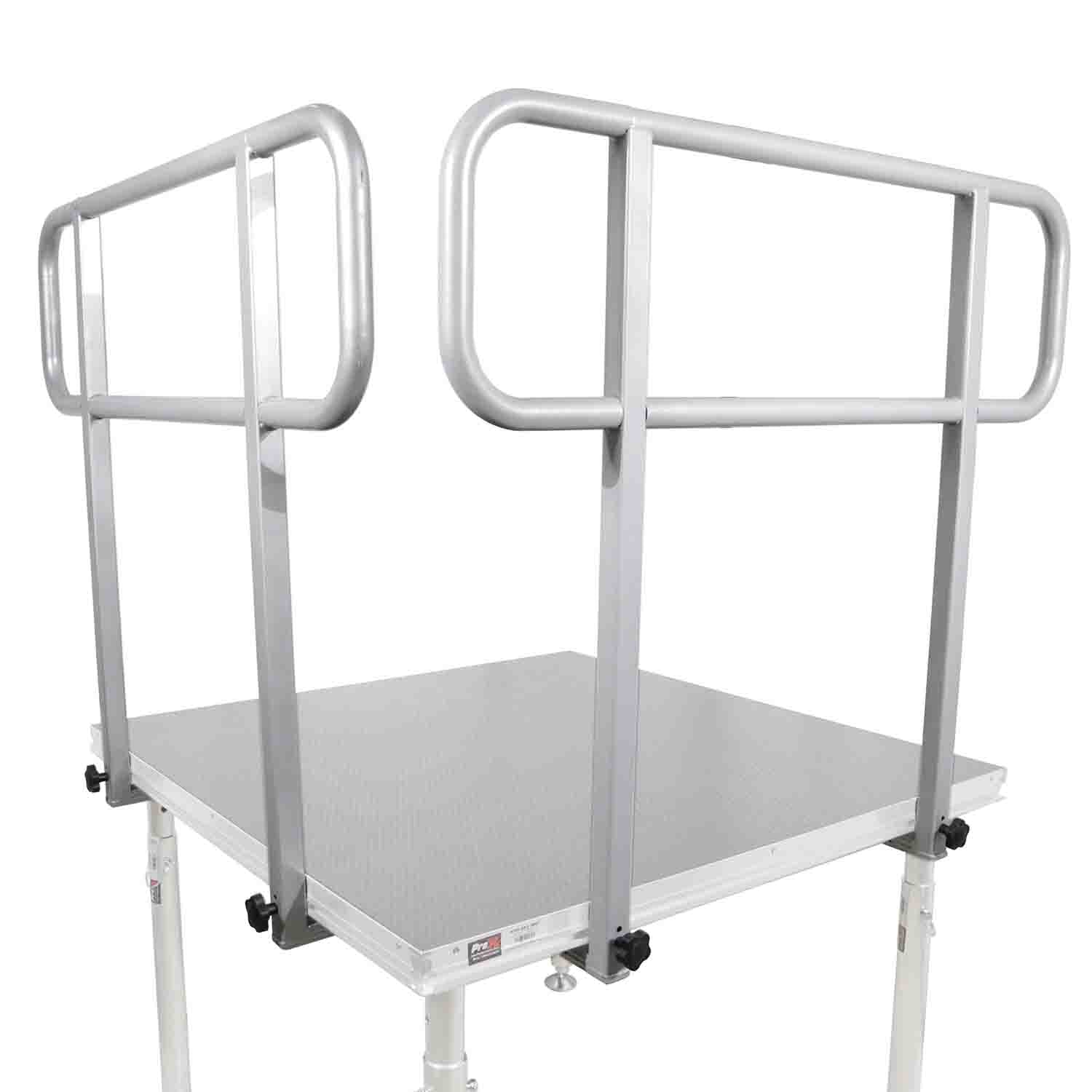 ProX XSQ-GR4FT PRO 4 ft Guardrail for StageQ and MK2 Stages - Hollywood DJ