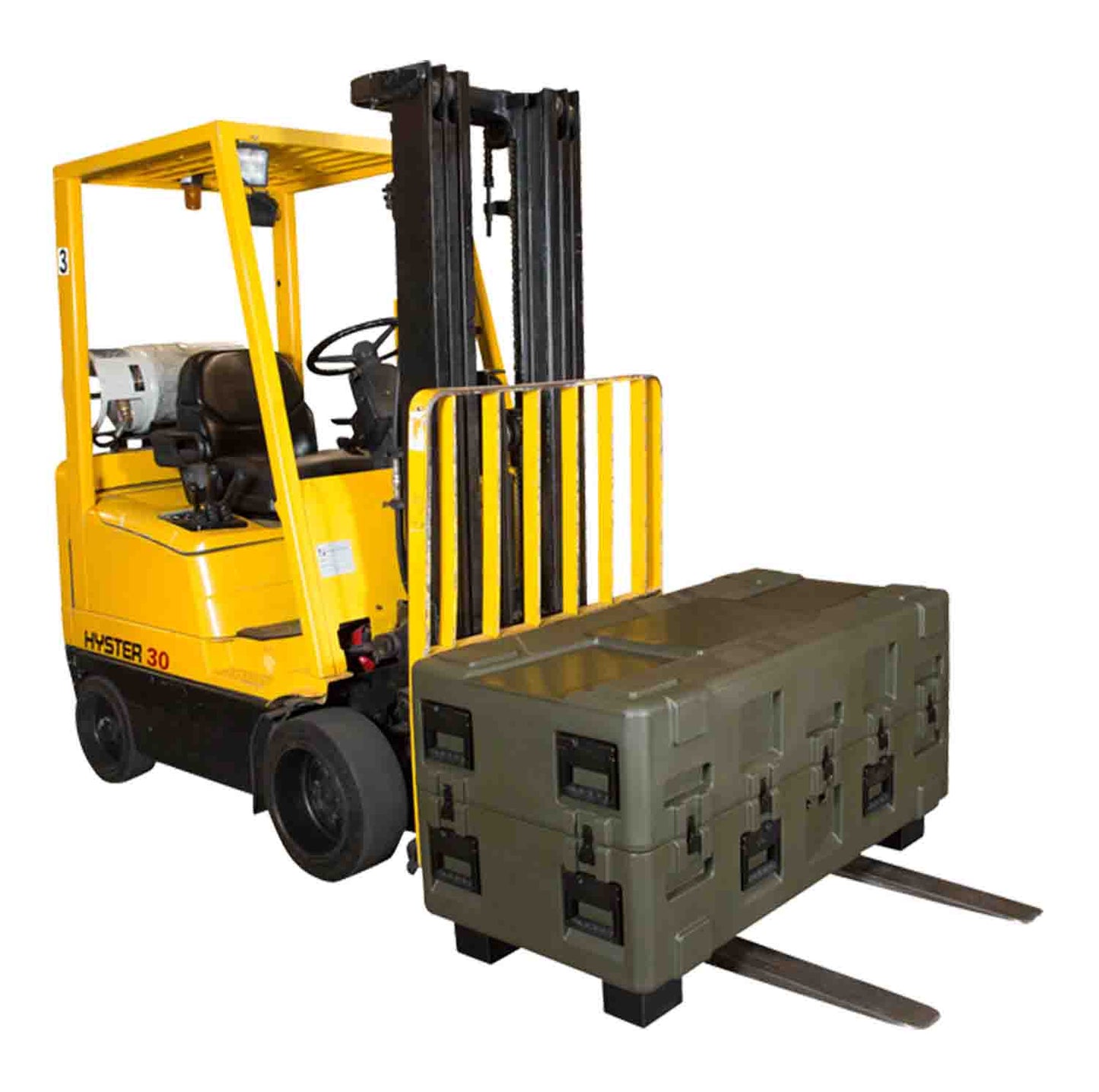 SKB Cases 3R-FLRK Forklift Riser Kit for Select 3R Series Cases - Set of 4 - Hollywood DJ