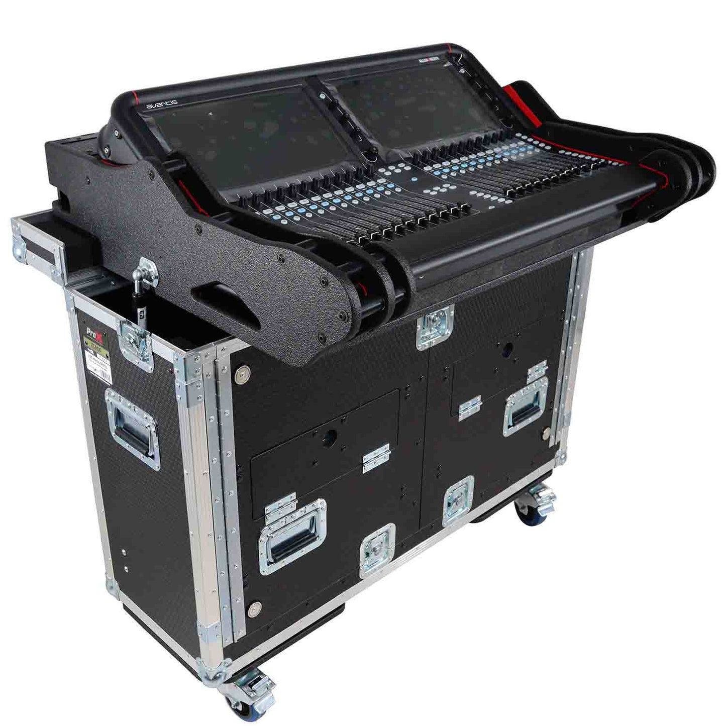 ProX XZF-AHAVANTIS Flip-Ready Easy Retracting Hydraulic Lift DJ Case for Allen and Heath Avantis Console - Hollywood DJ