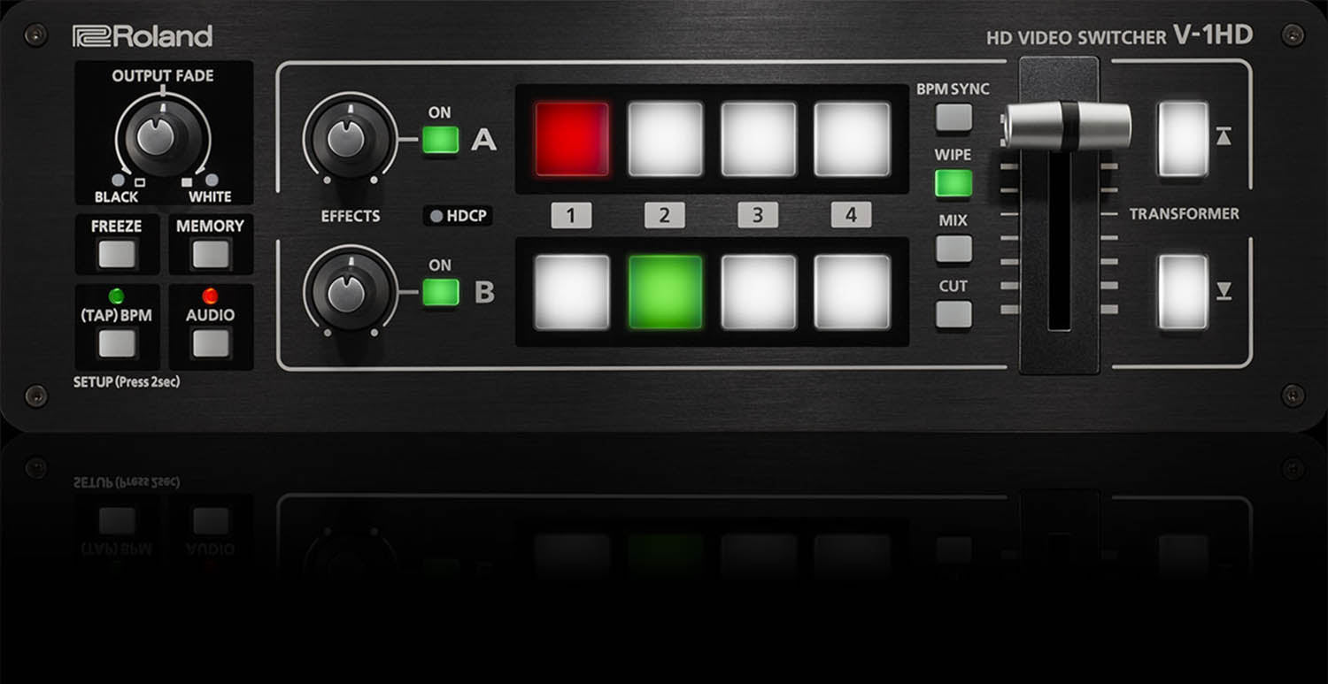 ROLAND V-1HD Portable Compact HD Switcher - Hollywood DJ