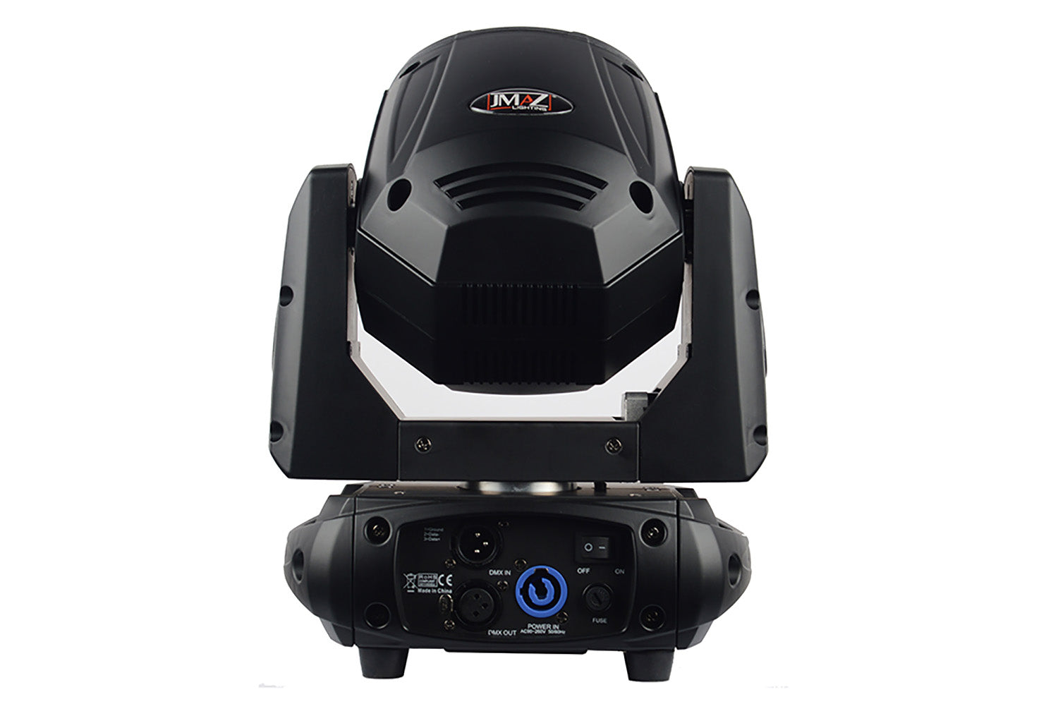 JMAZ Dual JZ3009 LED Moving Head Light Package with Stands - Hollywood DJ