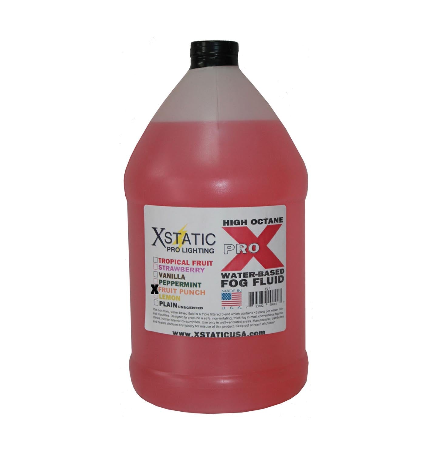 ProX FJ-1F Fog Juice Water Based FRUIT PUNCH - Hollywood DJ