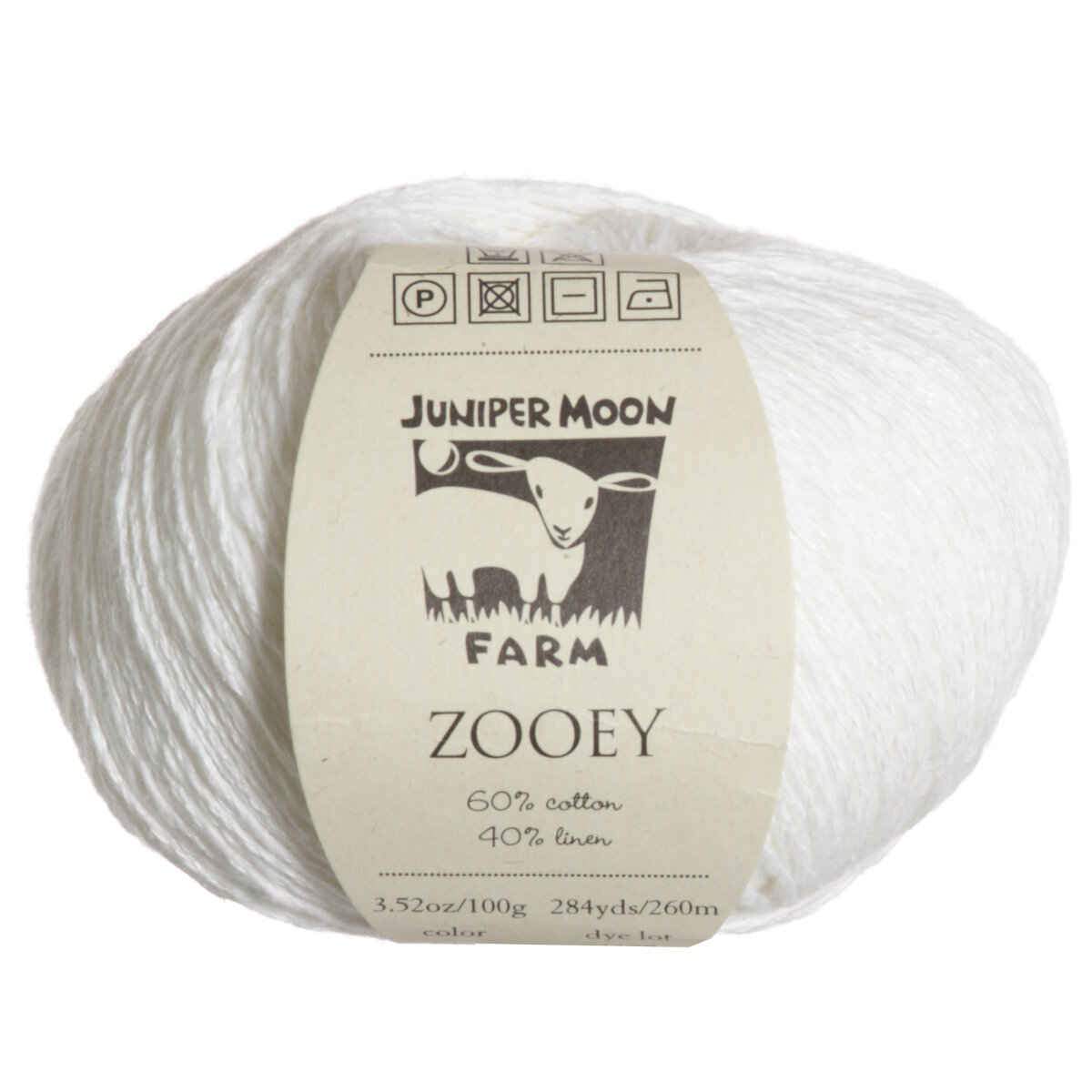 Juniper Moon Farm Zooey Cotton Linen DK Knitting Yarn