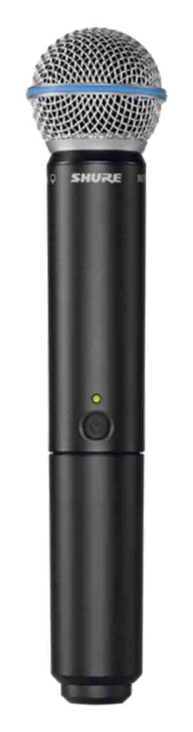 B-Stock: Shure BLX2/B58-H9 Handheld Transmitter with BETA58A Capsule - H9 (512-542 MHz) - Hollywood DJ
