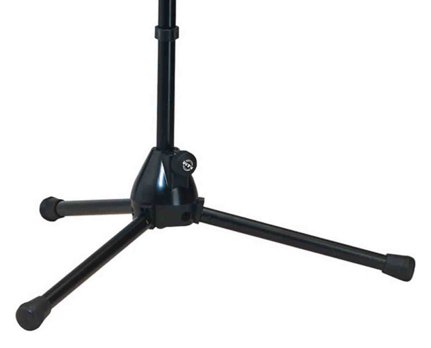K&M 25900.500.55 Low Tripod Microphone Stand with Adjustable Boom - Black - Hollywood DJ