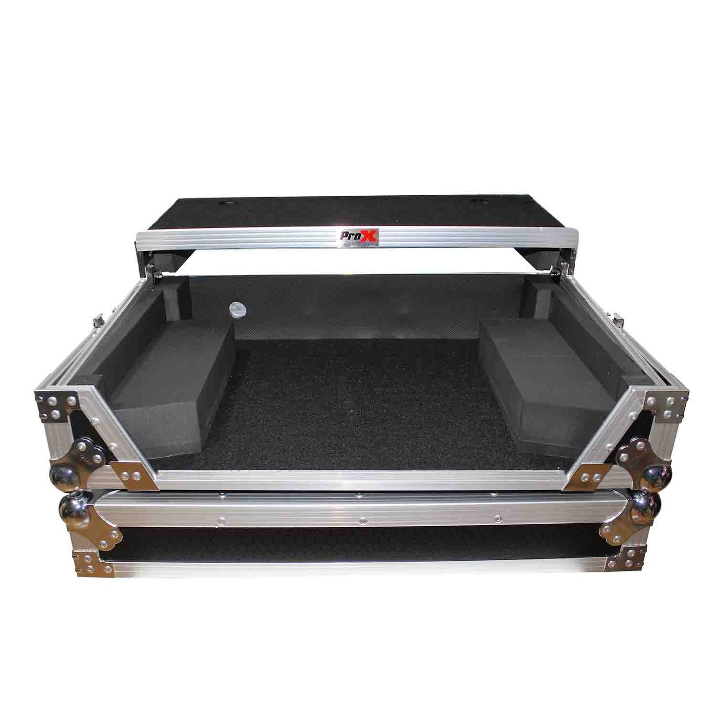 ProX XS-NS6IILT DJ Flight Case For Numark NS6II DJ Controller With Sliding Laptop Shelf - Hollywood DJ