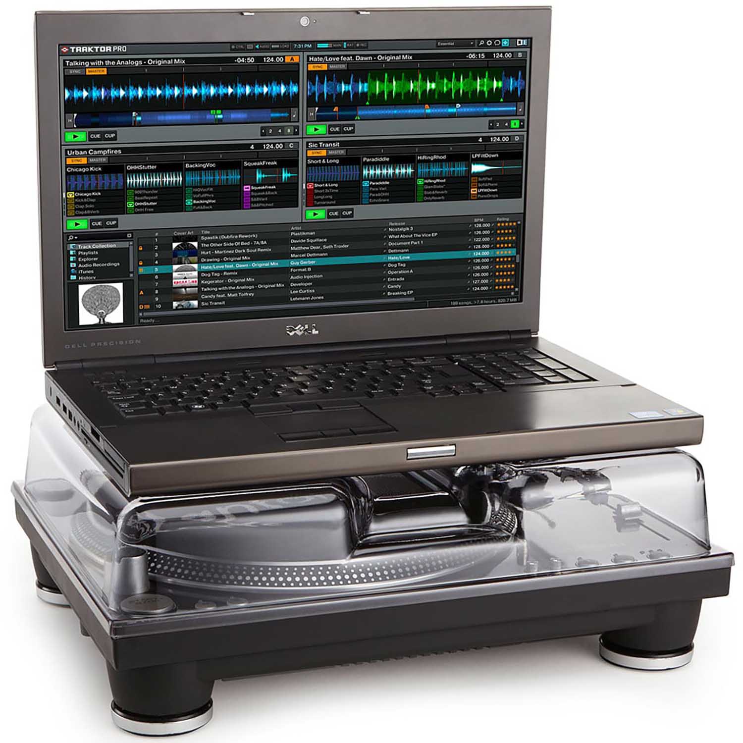 Decksaver DS-PC-STR8ST150 Protection Cover for Stanton STR8/ST-150 - Hollywood DJ