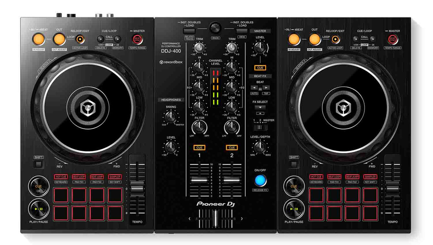 B-Stock: Pioneer DJ DDJ-400 2-Channel DJ Controller for Rekordbox DJ – Black - Hollywood DJ
