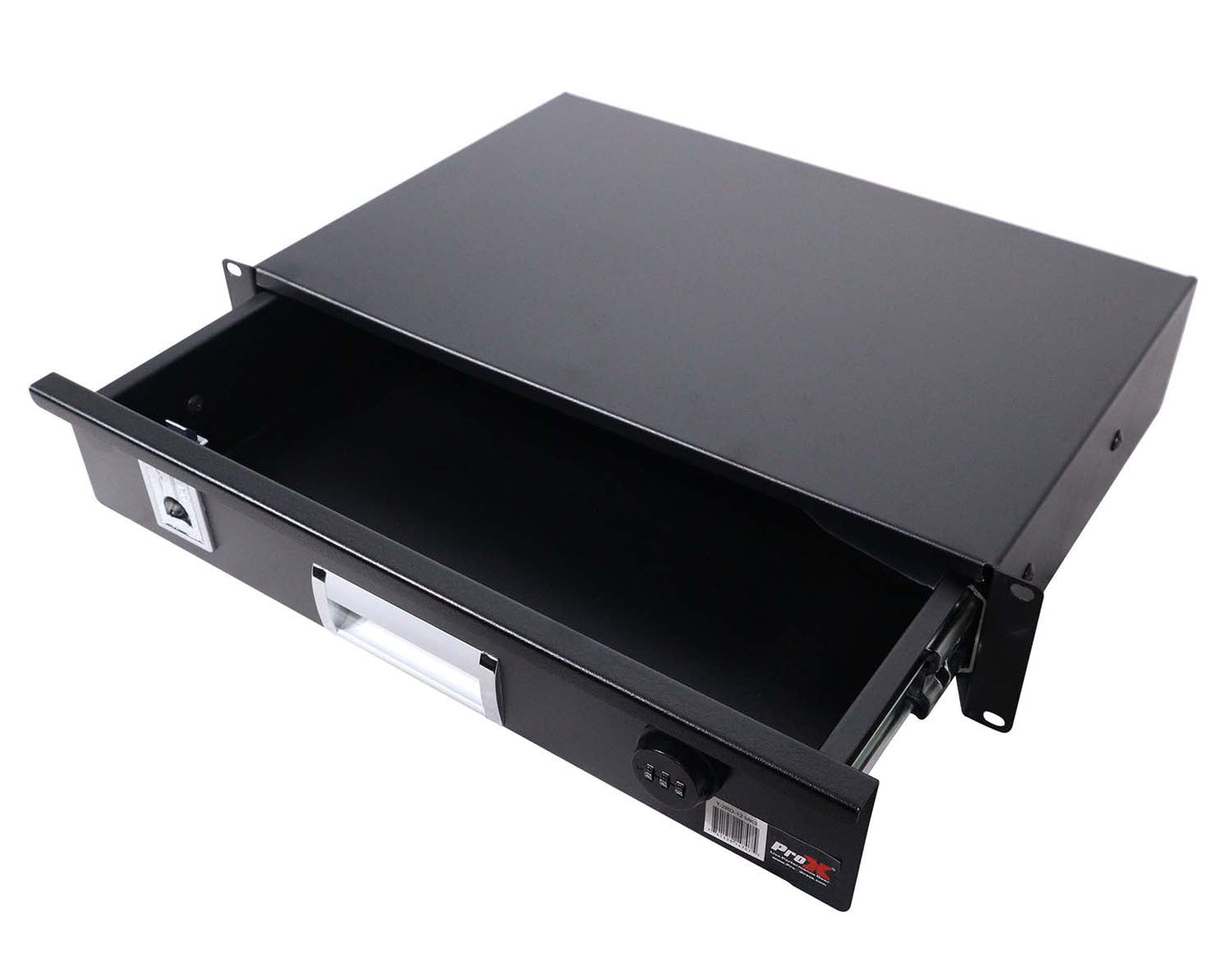 ProX T-2RD-12 MK3, 12" Deep Heavy Duty 2U Space Rack Drawer - Hollywood DJ