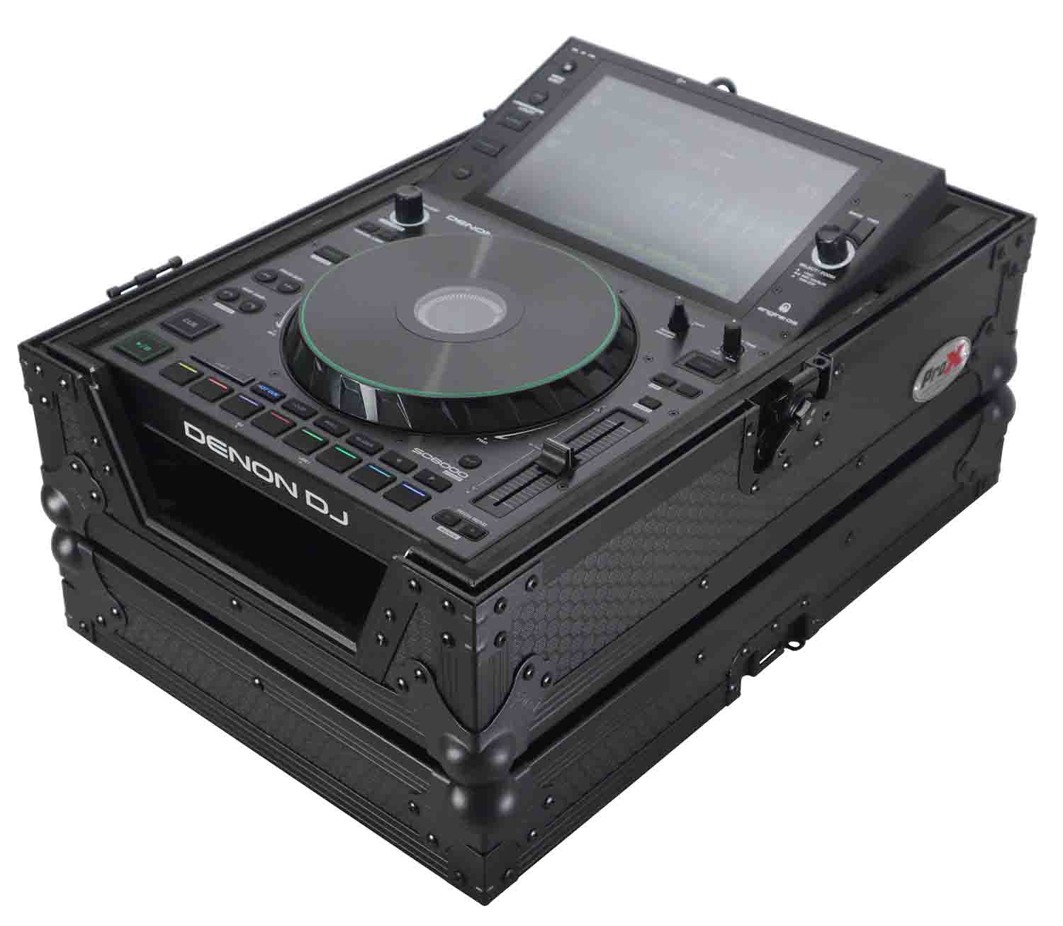 B-Stock: ProX XS-CDBL, DJ Flight Case for Large Format CD-Media Player - Black - Hollywood DJ