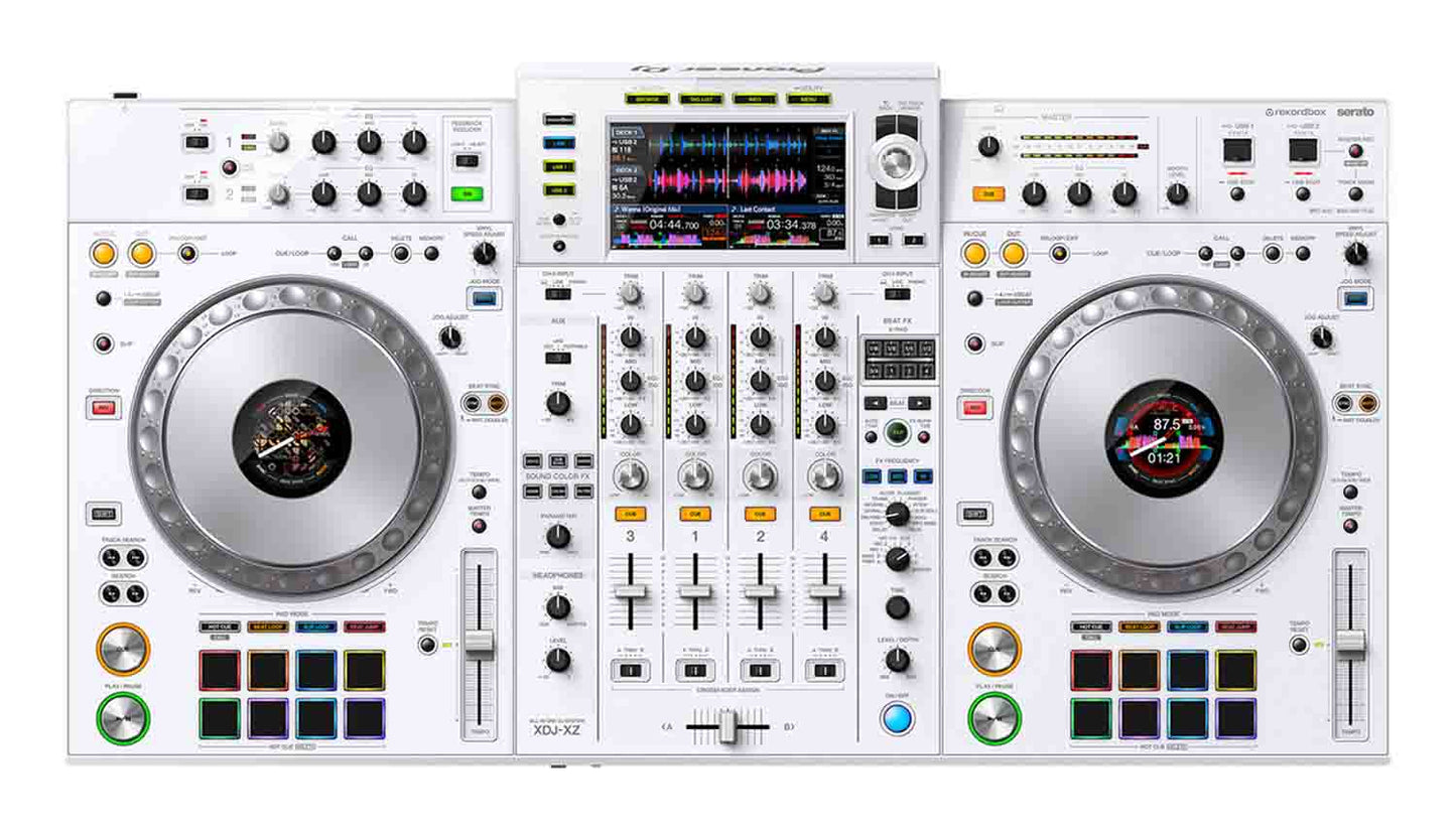 Pioneer DJ XDJ-XZ-W 4-channel Digital DJ Controller System all in one - White - Hollywood DJ
