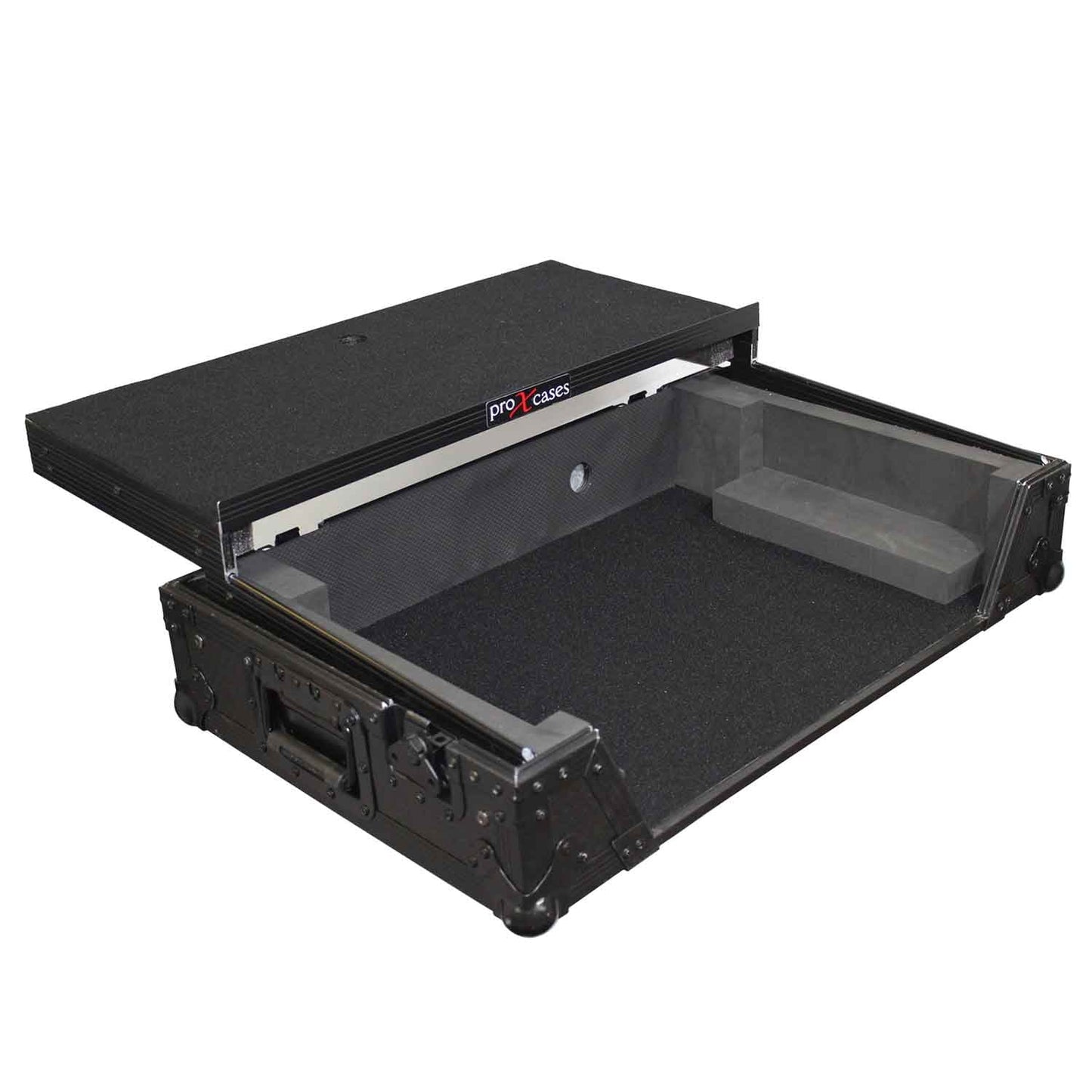 ProX XS-XDJR1WLTBL, DJ Flight Case for Pioneer XDJ-R1 Digital Controller - Black - Hollywood DJ