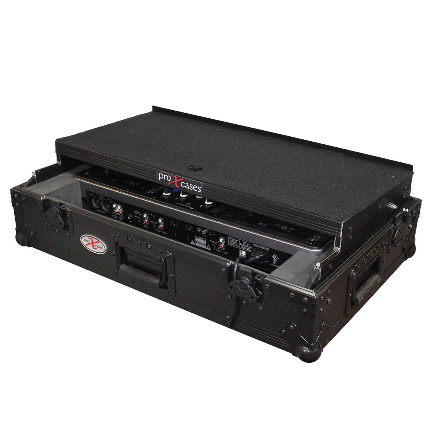 ProX XS-XDJR1WLTBL, DJ Flight Case for Pioneer XDJ-R1 Digital Controller - Black - Hollywood DJ