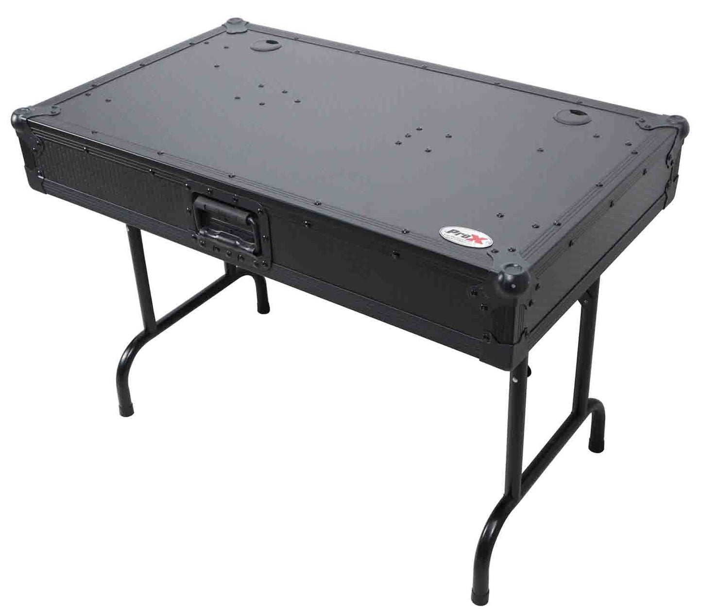 ProX XS-GIGTABLE26 (3FT) Gig-Table™ Universal Fold Out DJ Booth 26" Floor Height - Black Finish - Hollywood DJ
