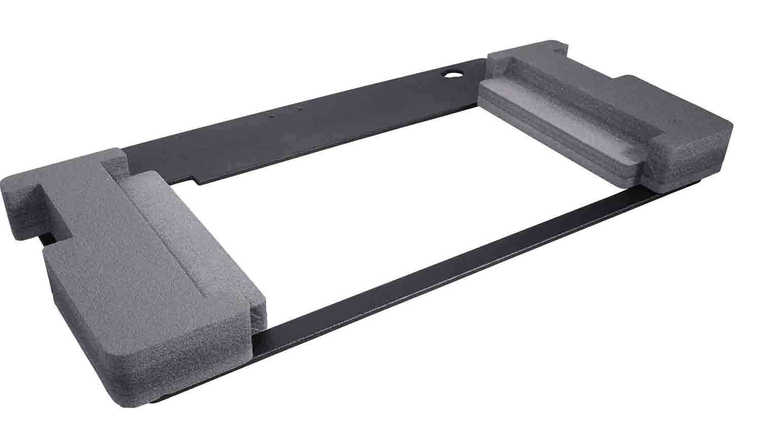 PROX XZF-DJ XDJRX3 BL PLATE Replacement Face Top Plate for Pioneer XDJ-RX3 Control Tower DJ Booth - Black - Hollywood DJ