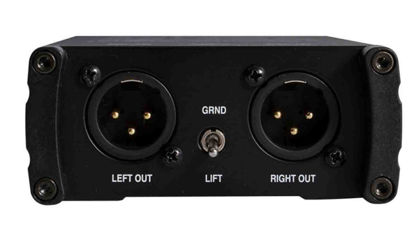 Onstage DB2150 Passive USB DI Box - Black - Hollywood DJ