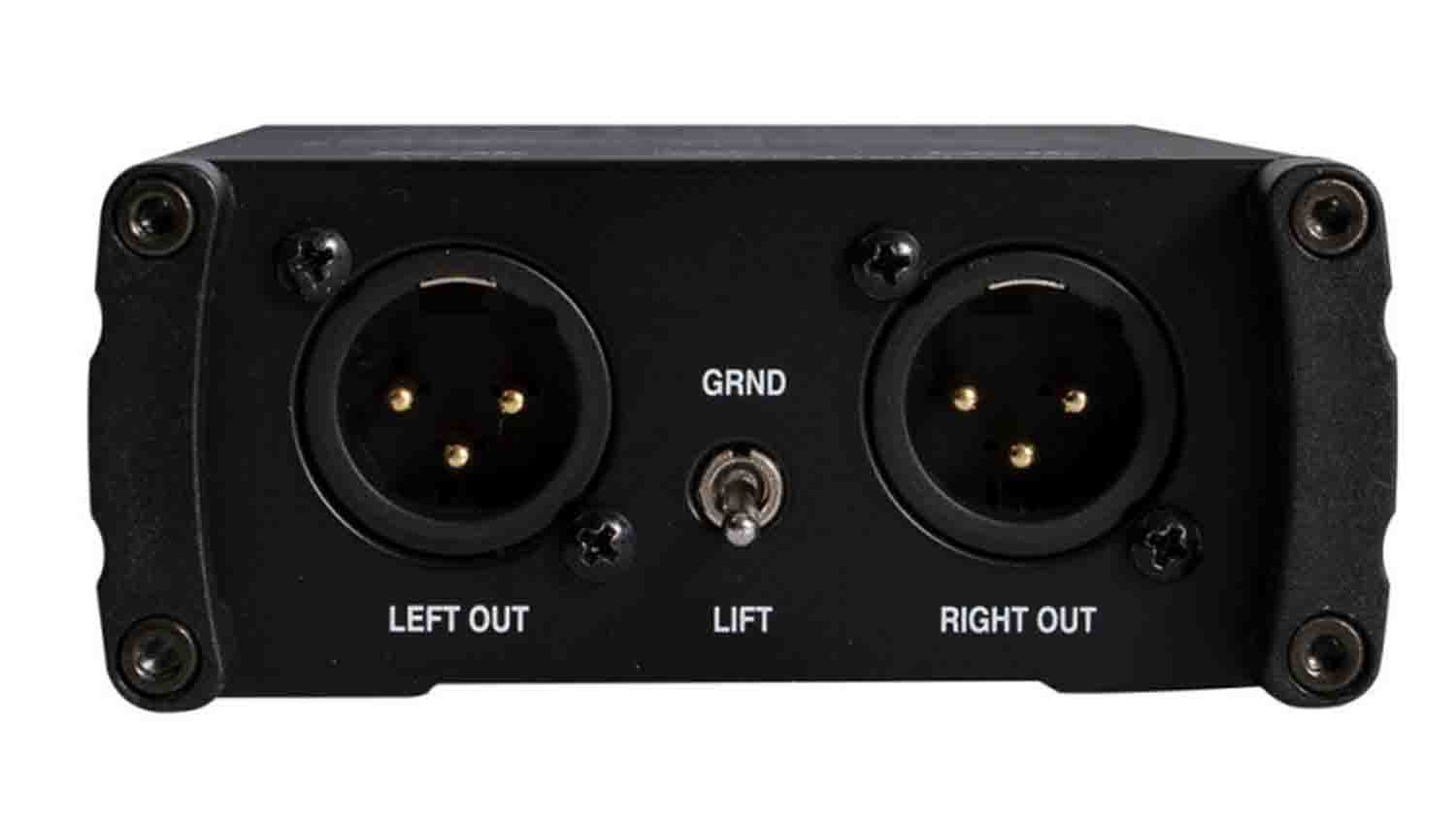 Onstage DB2150 Passive USB DI Box - Black - Hollywood DJ