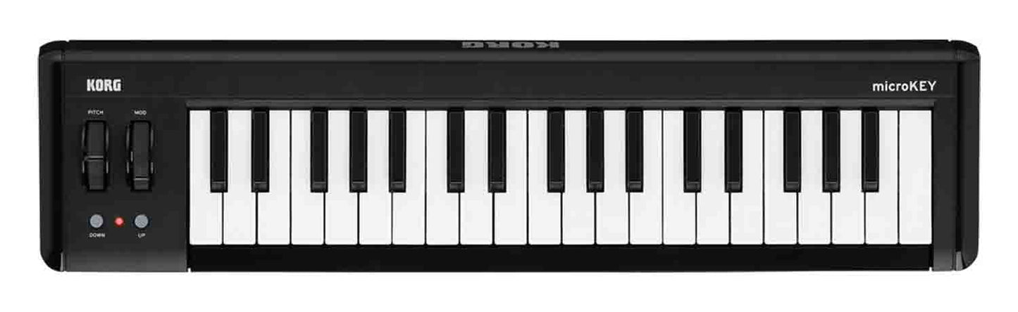 Korg microKEY2 37, 37-Key Compact MIDI Keyboard - Hollywood DJ