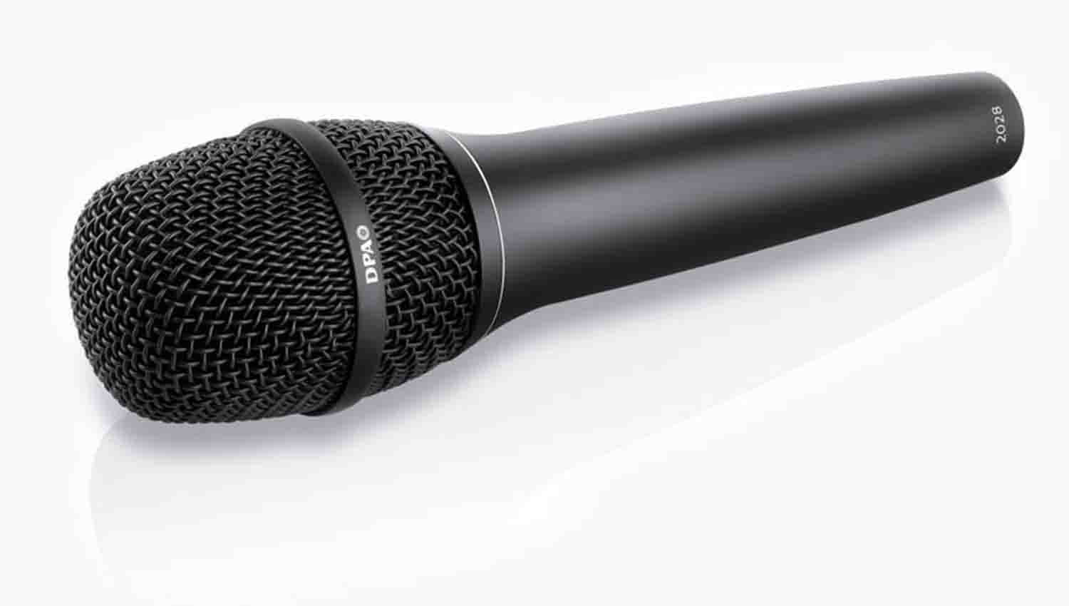 DPA Microphones 2028-B-SL1 Super Cardioid Vocal Microphone Capsule, SL1 Adapter - Black - Hollywood DJ