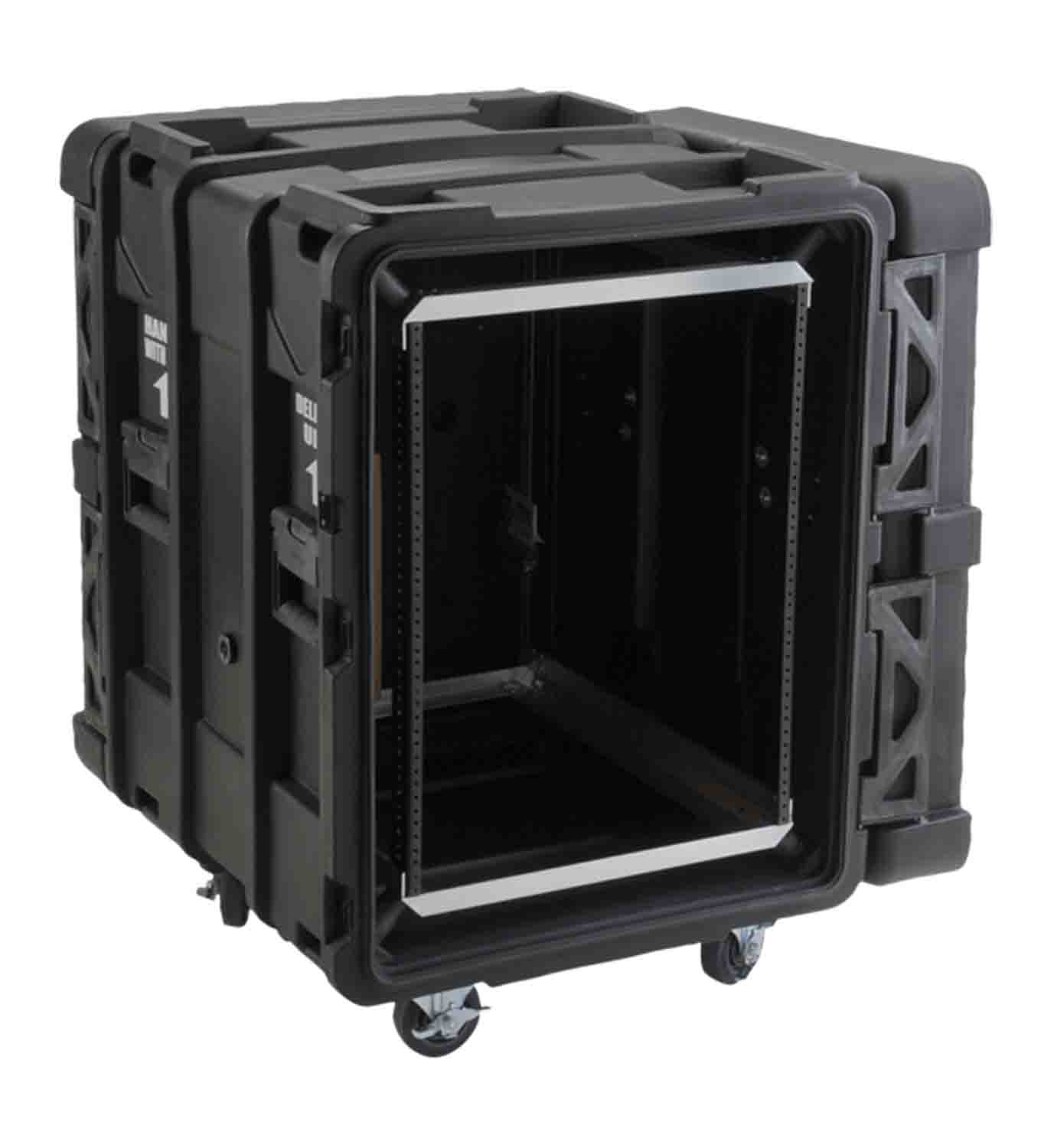 SKB Cases 3SKB-R914U24 14U 24-inch Deep rSeries Shock Rack Case - Hollywood DJ