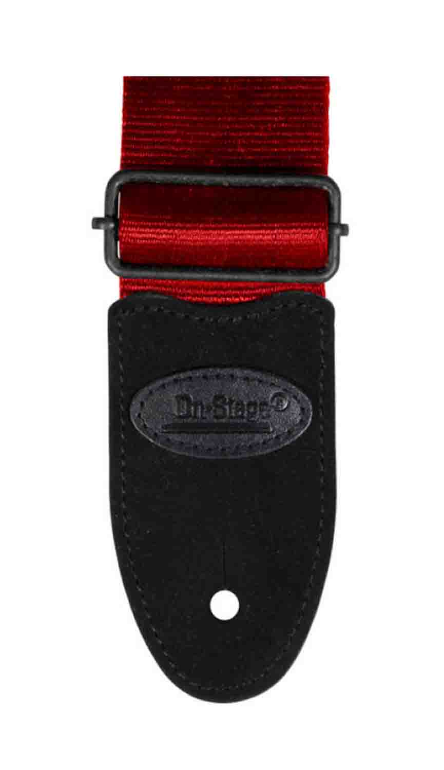 Onstage GSA20 Seatbelt Guitar Strap - Hollywood DJ