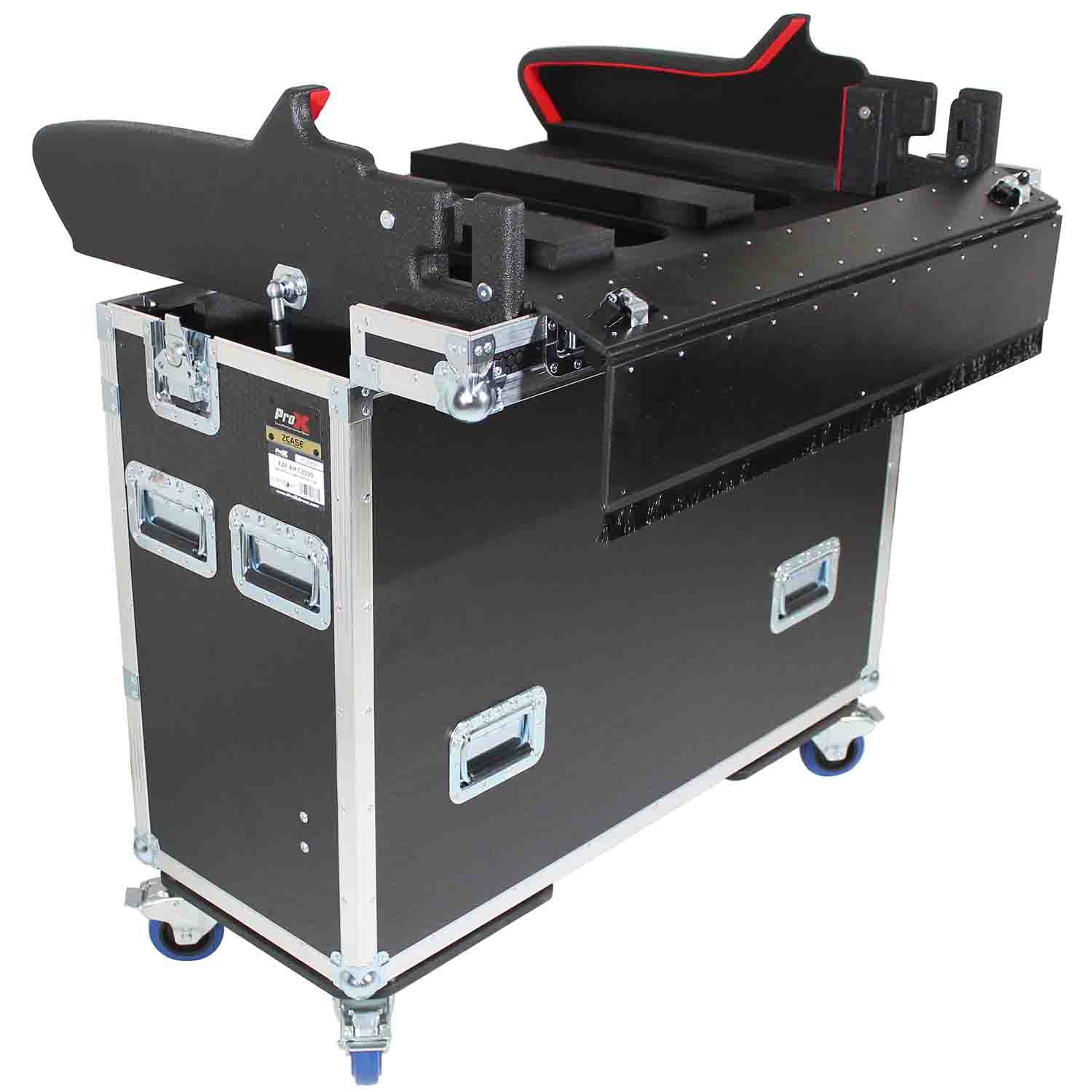 ProX XZF-AHS5000 Hydraulic Lift DJ Case For Allen and Heath DLive S5000 Console - Hollywood DJ