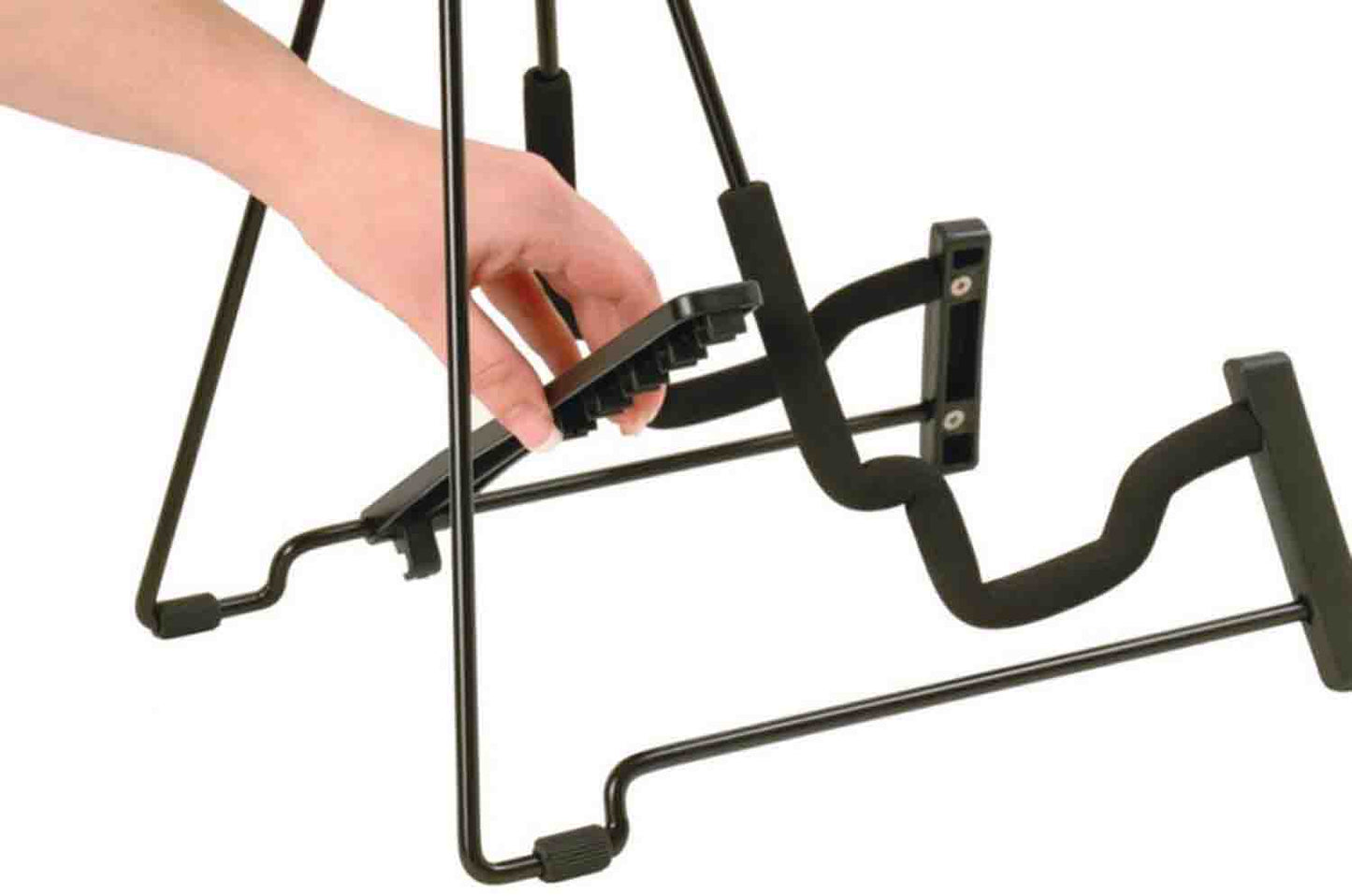 OnStage GS7655 Wire Folding Guitar Stand - Hollywood DJ