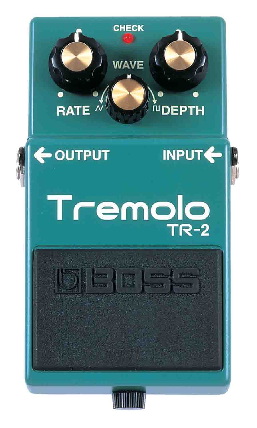 Boss TR-2 Tremolo Pedal - Hollywood DJ
