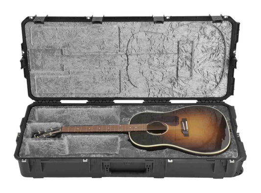 SKB Cases 3i-4217-18 iSeries Waterproof Acoustic Guitar Case - Hollywood DJ