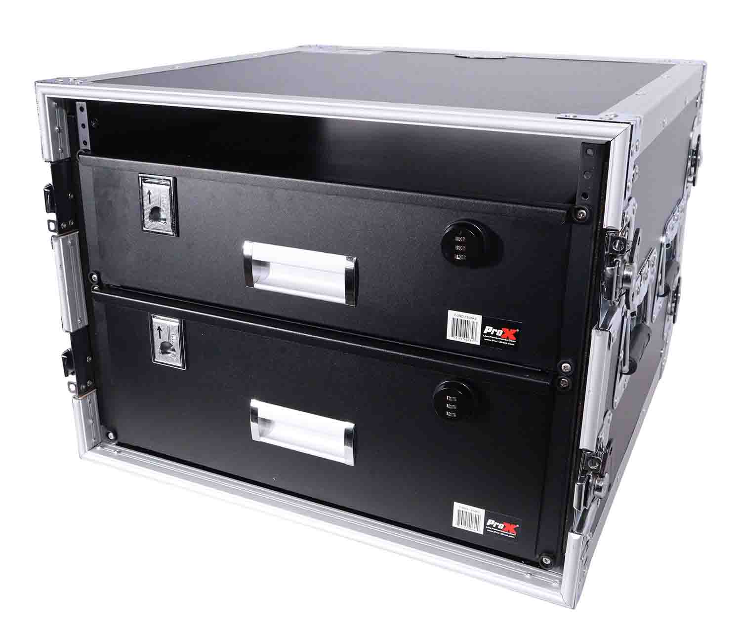 ProX T-4RD-18 MK3, 18" Deep Heavy Duty 4U Space Rack Drawer - Hollywood DJ