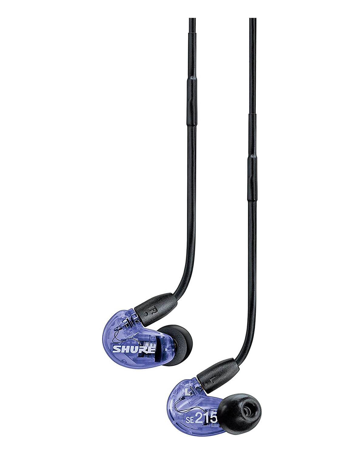 Shure SE215SPE-PL Professional Sound Isolating Earphones - Purple - Hollywood DJ